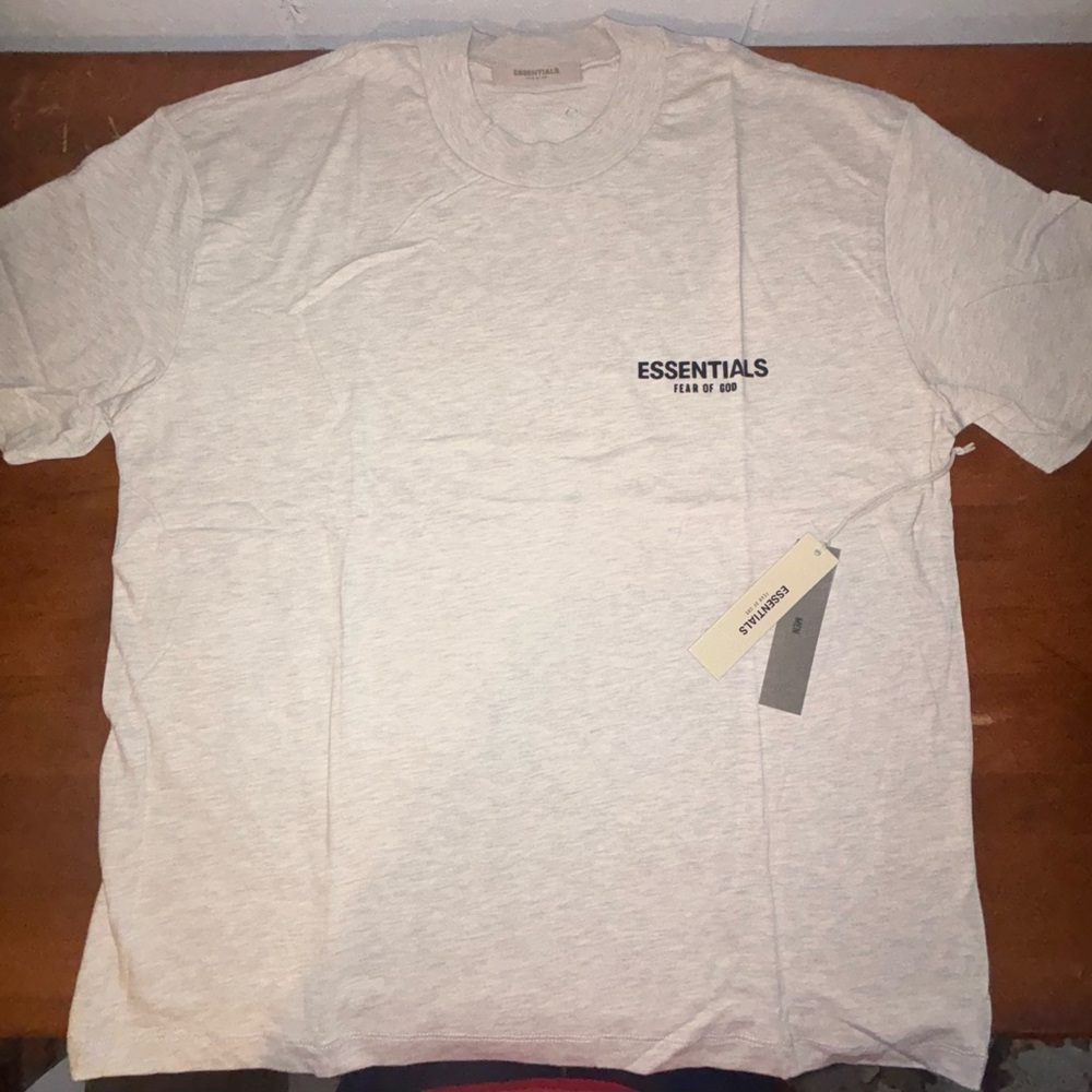 Fear of God Essentials Dark Oatmeal Tee